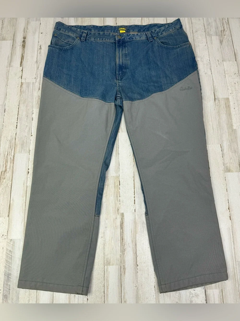Cabela’s Roughneck Upland Brush Guard Hunting Jeans Men’s 44x30 Denim Briar Pant